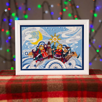 Counted Cross Stitch Kit "Carols"