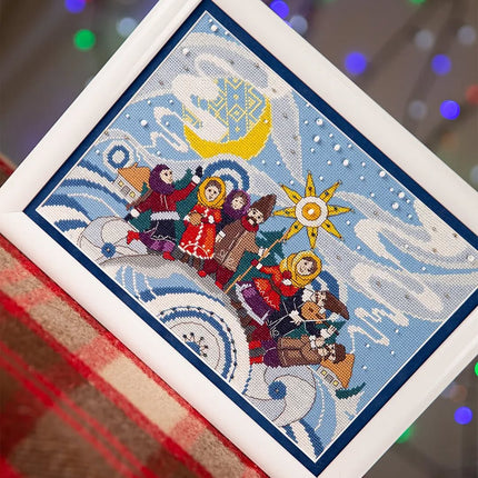 Counted Cross Stitch Kit "Carols"