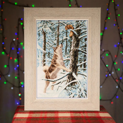 DIY Counted Cross Stitch Kit "New friend"