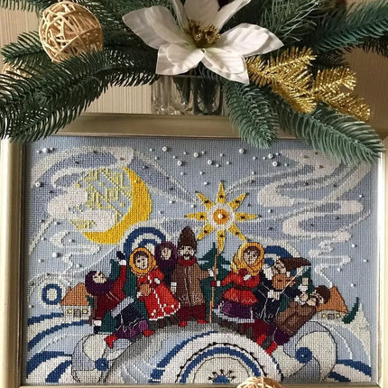 Counted Cross Stitch Kit "Carols"