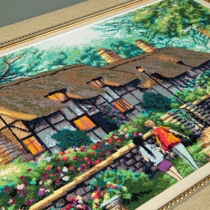 DIY Counted Cross Stitch Kit "Cozy evening"