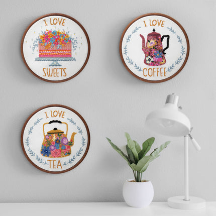 DIY Counted Cross Stitch Kit "Brunch"