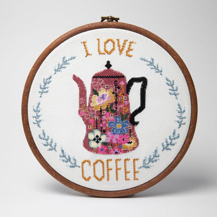 DIY Counted Cross Stitch Kit "Brunch"