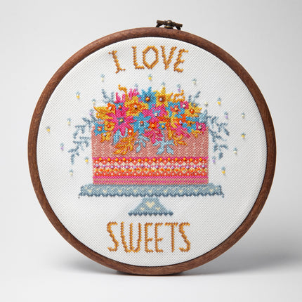 DIY Counted Cross Stitch Kit "Brunch"