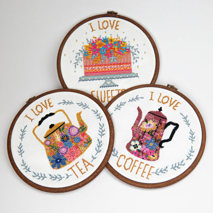 DIY Counted Cross Stitch Kit "Brunch"