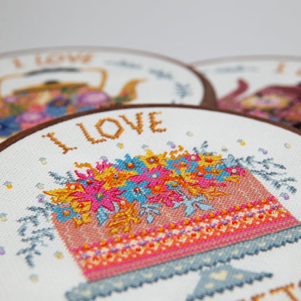 DIY Counted Cross Stitch Kit "Brunch"