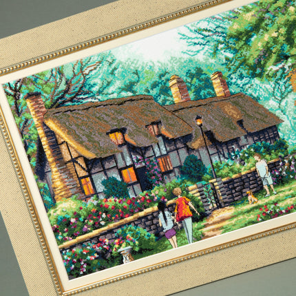 DIY Counted Cross Stitch Kit "Cozy evening"