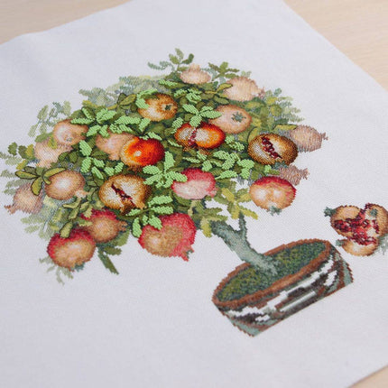 Mixed technique stitch kit "Yields of Carthago"