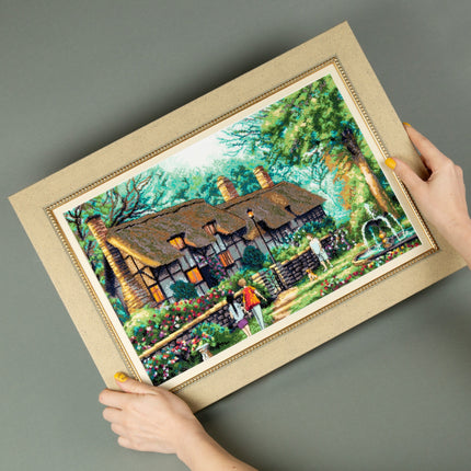 DIY Counted Cross Stitch Kit "Cozy evening"