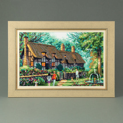 DIY Counted Cross Stitch Kit "Cozy evening"