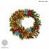 DIY Beaded Door Wreath Kit "Sunflowers" Embroidery on wood, Home decoration