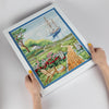 Counted Cross Stitch Kit "Road to the sea"