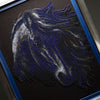 DIY Beadwork kit "Black horse"