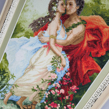 DIY Counted Cross Stitch Kit "Vow of love"