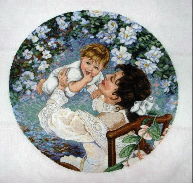 DIY "Mother's Joy" 11.8"x11.8"