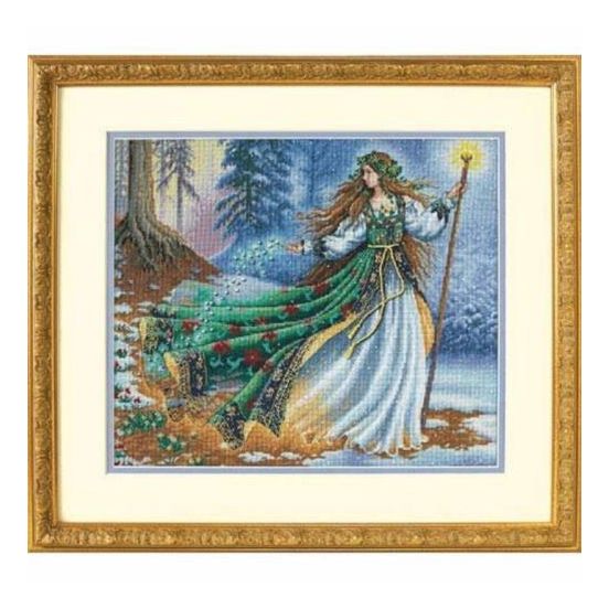 DIY "Woodland Enchantress" 13.8"x11.8"