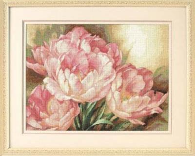 DIY "Tulip Trio" 16.1"x11.8"