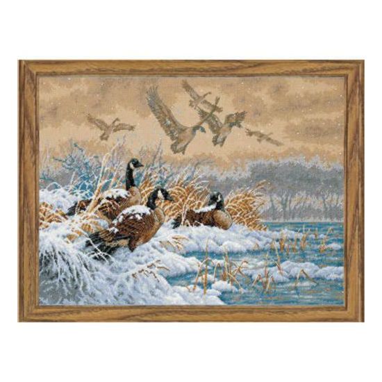 DIY "Winter Retreat" 16.1"x11.8"