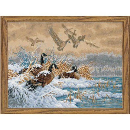 DIY "Winter Retreat" 16.1"x11.8"