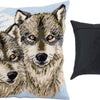 Needlepoint Pillow Kit "Wolves"