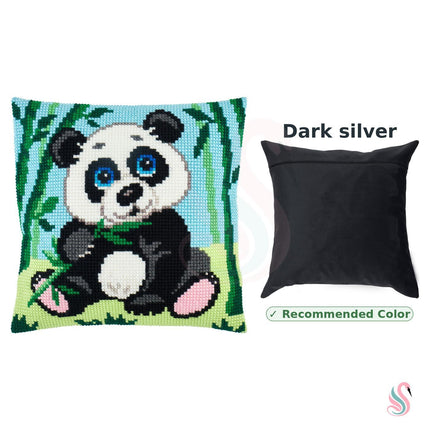Cross Stitch Pillow Kit "Panda"