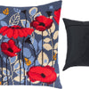 Needlepoint Pillow Kit "Poppies in the Evening"