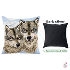 Kit + backing Dark silver V
