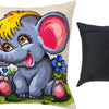Needlepoint Pillow Kit "Funny Elephant"