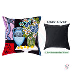Kit + backing Dark silver V
