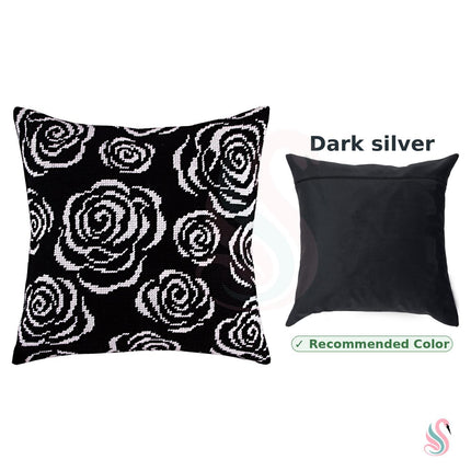 Needlepoint Pillow Kit "Roses at Night"
