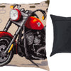 Needlepoint Pillow Kit "Motorcycle"
