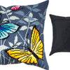Needlepoint Pillow Kit "Butterflies in the Night"