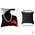 Kit + backing Dark silver V