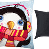 Needlepoint Pillow Kit "Penguin"