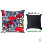 Kit + backing Dark silver V