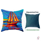 Kit + backing Aquamarine V