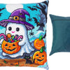 Needlepoint Pillow Kit "Ghost and treats"
