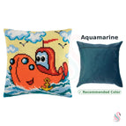 Kit + backing Aquamarine V