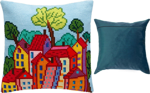 Cross Stitch Pillow Kit 