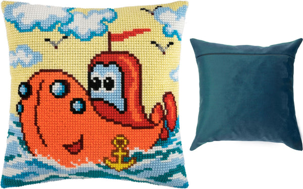 Cross Stitch Pillow Kit 
