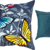 Needlepoint Pillow Kit "Butterflies in the Night"