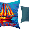 Needlepoint Pillow Kit "Sunsetting"