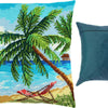 Needlepoint Pillow Kit "Seychelles"