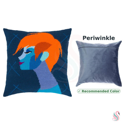 Needlepoint Pillow Kit "Temptation"