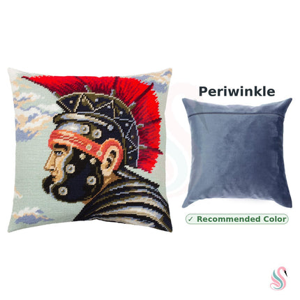 Needlepoint Pillow Kit "Roman Centurion"