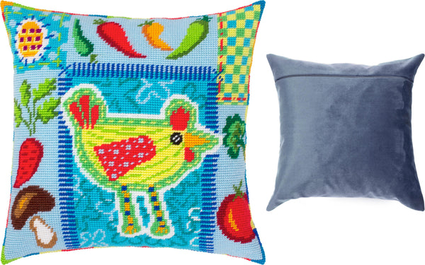 Needlepoint Pillow Kit 