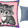 Needlepoint Pillow Kit "Pussycat"