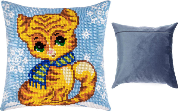 Cross Stitch Pillow Kit 