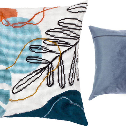 Needlepoint Pillow Kit "Rapture"