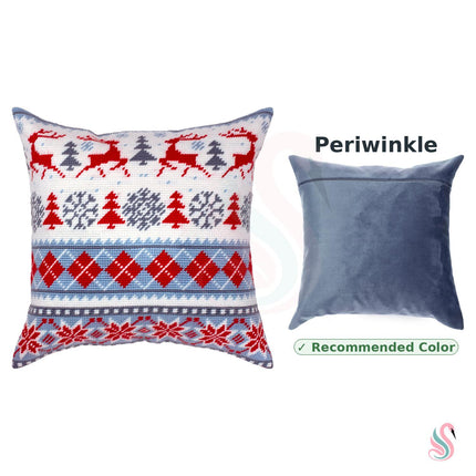 Needlepoint Pillow Kit "Winter Deer"